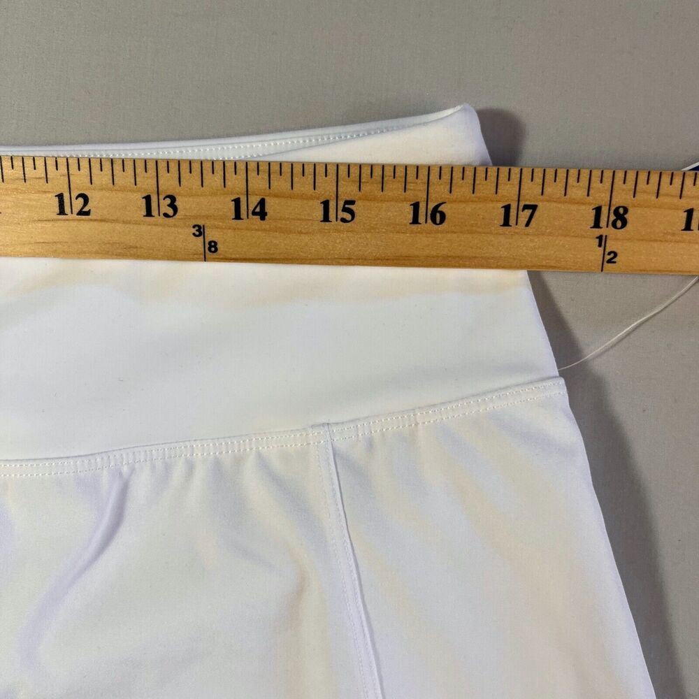 Addison Bay Court Skort Tennis/Pickle Ball Women XL White, Teal/Navy/Pink trim - Picture 3 of 8